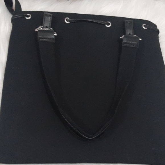 Yves Saint Laurent Black and Gold Structured Tote/Parfums Bag NWOT - Picture 5 of 7